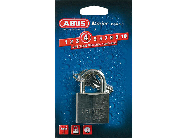 Hengelås Abus Marine - 84IB 84IB/50 C/EFN - 50 mm 